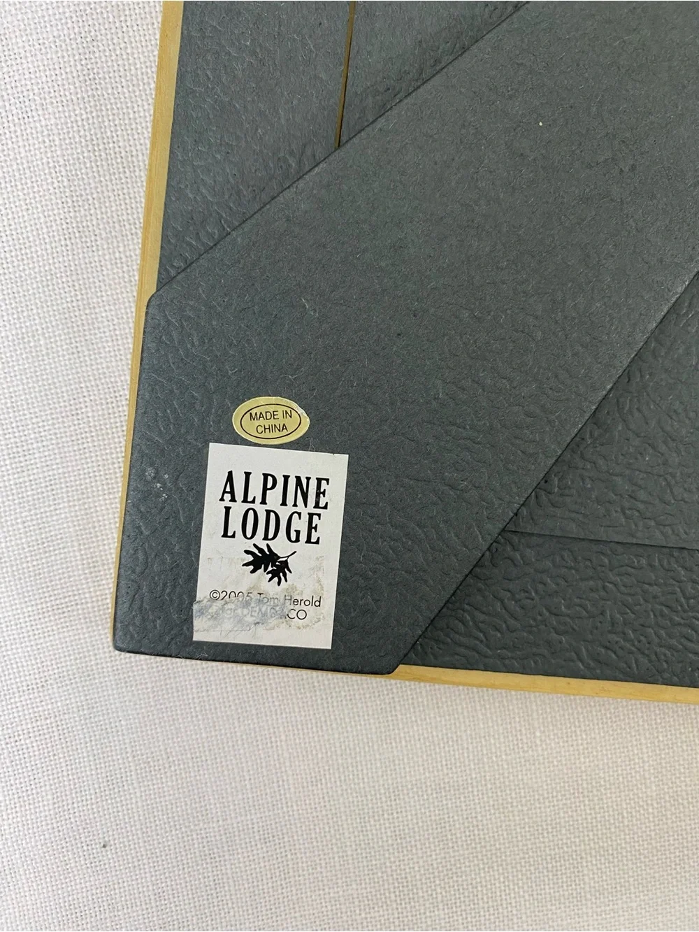 Vintage 2005 Alpine Lodge by Tom Herold Photo Frame